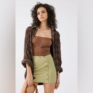 Urban Outfitters UO Claira Mini Skirt